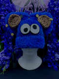 Cookie Monster Cat beanie